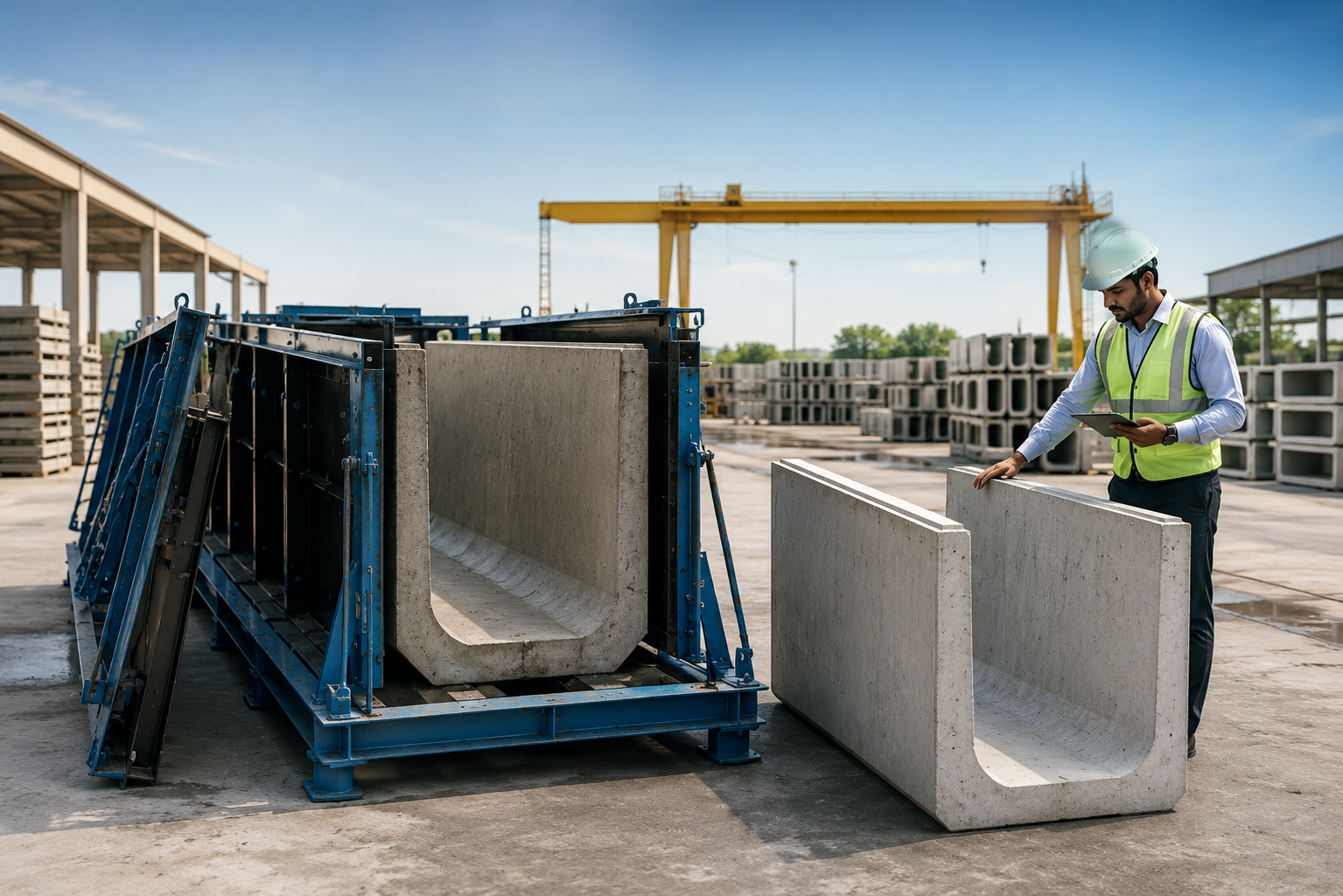 Vajra Precast manufacturing plant